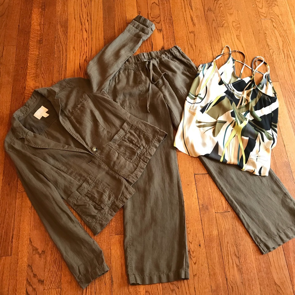 Carlson Jacket , Pants , Slip Shirt (Small)